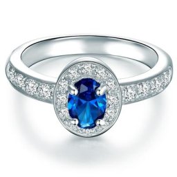 Trilani Ohrstecker Sterling Silber Zirkonia in Silber Ringe Damen