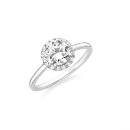 Smart Jewel Ring funkelnd mit Zirkonia, Silber 925 Ringe Weiss Damen
