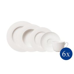 Villeroy & Boch Basic Set 30tlg. EC Twist White Geschirr