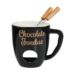 BUTLERS CHOCOLATE FONDUE Tasse mit 2 Gabeln Kochen & Backen