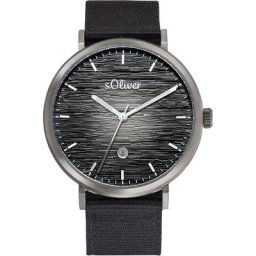 s.Oliver Herrenuhr Edelstahl Herrenuhren