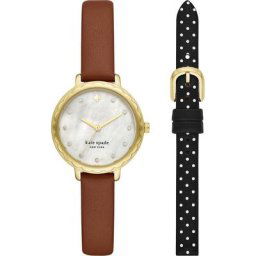 Kate Spade Uhren-Set inkl. Wechselarmband Edelstahl Damenuhren Damen
