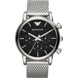 Emporio Armani Chronograph Edelstahl Herrenuhren Herren