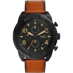 Fossil Chronograph Edelstahl Herrenuhren Herren