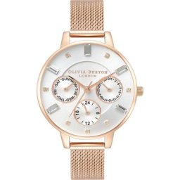 Olivia Burton Damenuhr Edelstahl Damenuhren