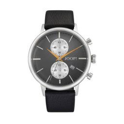 JOOP! Chronograph für Herren, Edelstahl, Leder Herrenuhren