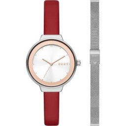 DKNY Uhren-Set inkl. Wechselarmband Metall Damenuhren Damen