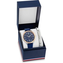 Tommy Hilfiger Uhren-Set Aluminium Schmuck-Set Damen