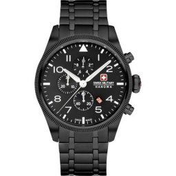 SWISS MILITARY HANOWA Chronograph Edelstahl Herrenuhren Herren