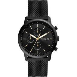 Fossil Chronograph Edelstahl Herrenuhren Herren