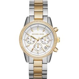 Michael Kors Chronograph Edelstahl Damenuhren Damen