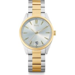 FAVS Herrenuhr Edelstahl Damenuhren Damen