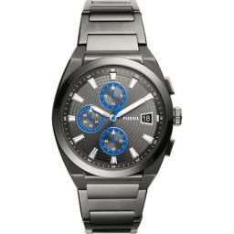 Fossil Chronograph Edelstahl Herrenuhren Herren