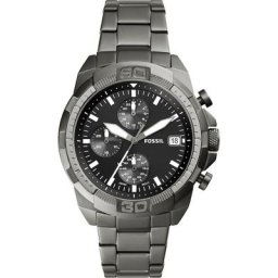 Fossil Chronograph Edelstahl Herrenuhren Herren