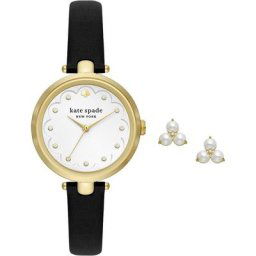 Kate Spade Uhren-Set Edelstahl Damenuhren Damen