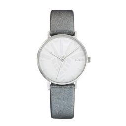 JOOP! Lederband für Damen, Edelstahl, Leder Damenuhren