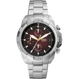 Fossil Chronograph Edelstahl Herrenuhren Herren