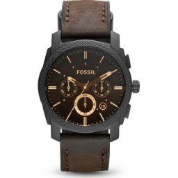 Fossil Chronograph Edelstahl Herrenuhren Herren