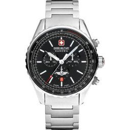 SWISS MILITARY HANOWA Chronograph Edelstahl Herrenuhren Herren