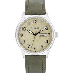 s.Oliver Herrenuhr Edelstahl Herrenuhren