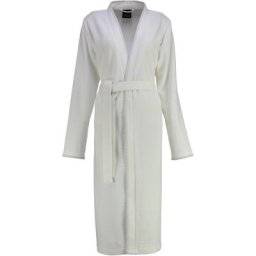Cawö Cawö Bademäntel Damen Kimono Basic 812 weiß - 67 Weiss