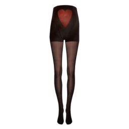 ITEM m6 Tights Mama - Umstands-Kompressions-Strumpfhose 25 DEN Semi-Transparent für Schwangere Strümpfe & Strumpfhosen Schwarz Damen