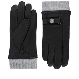 ROECKL Handschuhe Dahlen für Herren mit Bedienfunktion für Touch Screens Black Grey