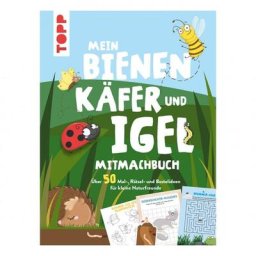 Mein Bienen, Käfer und Igel-Mitmachbuch