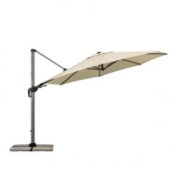 Ampelschirm Malta rund 350 cm, natur