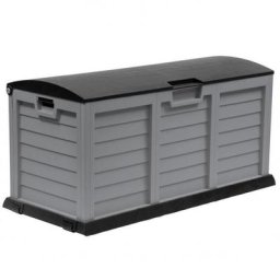 Kissenbox Jumbo XXL, silber/schwarz