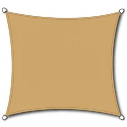 Sonnensegel Solino 3,6 m quadratisch, sand