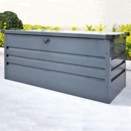 Auflagenbox MEGA, mit Bodenplatte, verschließbar, 400 Liter Volumen