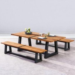Bankgruppe Campione 3- teilig, teak