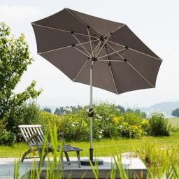Sonnenschirm Kreta 270 cm, anthrazit