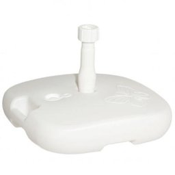 Schirmständer für Schirmstöcke 18-32 mm, 20l, befüllbar, weiß