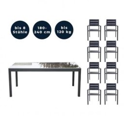 Sitzgruppe SOL MADERA, Tisch und 4 Stühle