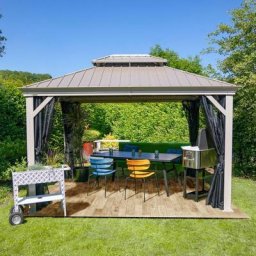 Pavillon Messina, Champagner, 12x16