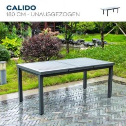 Sitzgruppe CALIDO MADERA, Tisch und 8 Stühle