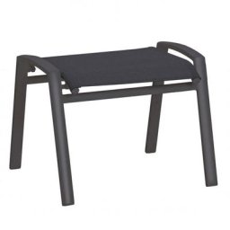 Hocker Cavalese, anthrazit/ teak