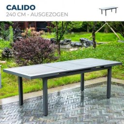 Sitzgruppe CALIDO MADERA, Tisch und 4 Stühle