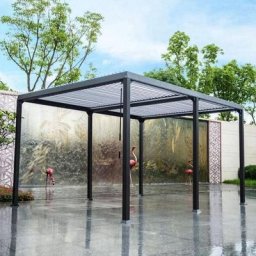 Lamellenpavillon CANNES - 400 x 303 x 223 cm