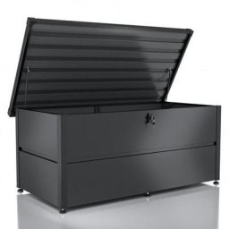 Gartenbox M mit Schloss, 165x85x69 cm, anthrazit