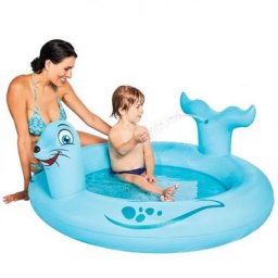 Pool Seelöwe mit Sprühfunktion, 122x18cm