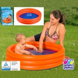 Mini-Pool, 100x100x23cm, orange