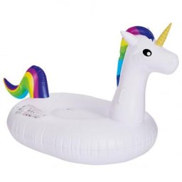 Badeinsel Einhorn, 222x116x130cm
