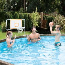 Basketball-Set für Stahlrahmenpool