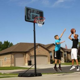 Basketball Korb Texas, blau/schwarz