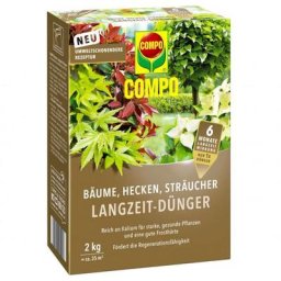 Bäume, Sträucher, Hecke Langzeit-Dünger, 2 kg