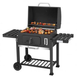 Holzkohlegrill Ontario XXL, höhenverstellbar, mit Flaschenöffner