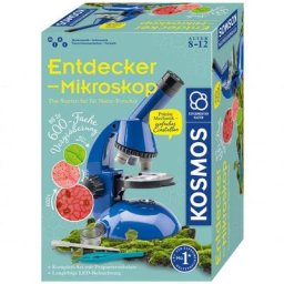 Entdecker-Mikroskop, mint, Experimentierkasten